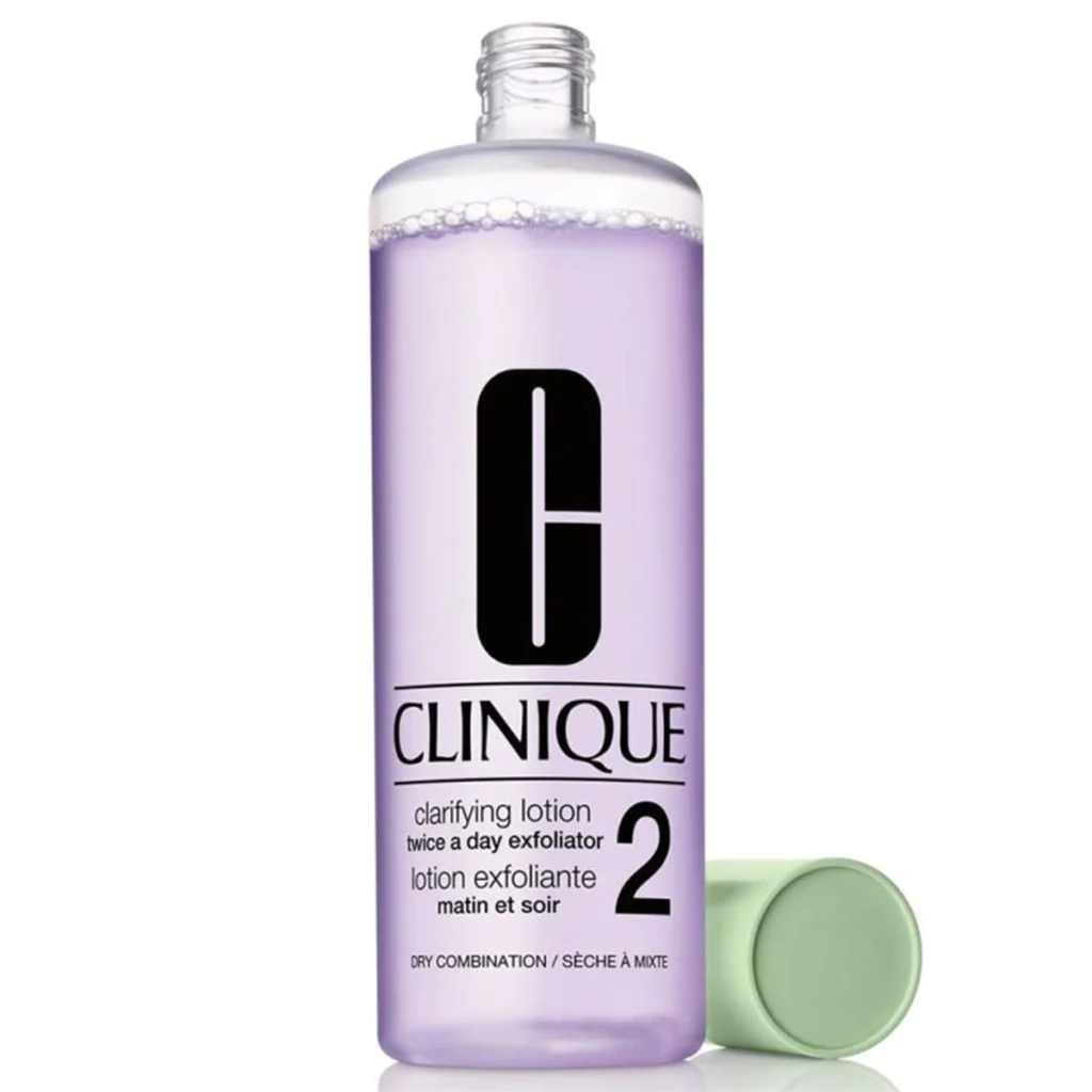 تونر شماره 2 کلینیک 400 میل (CLINIQUE Clarifying Lotion 2) پوست خشک و مختلط