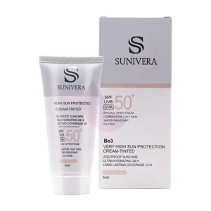 کرم ضد آفتاب رنگی سانیورا SPF 50