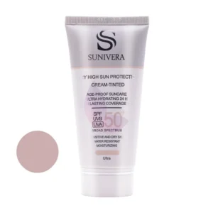 کرم ضد آفتاب رنگی سانیورا SPF 50 رنگی پوست ‌های خشک حجم 50 میلی ‌لیتر