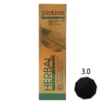 رنگ مو بدون آمونیاک پیکشن شماره 3.0 قهوه ای تیره