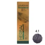 رنگ مو بدون آمونیاک پیکشن شماره 4.1 قهوه ای خاکستری