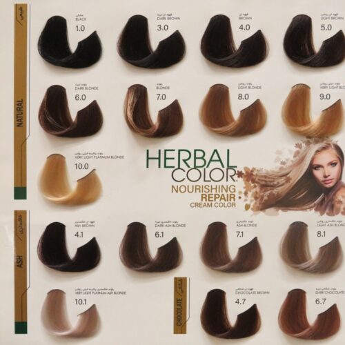 رنگ مو بدون آمونیاک پیکشن