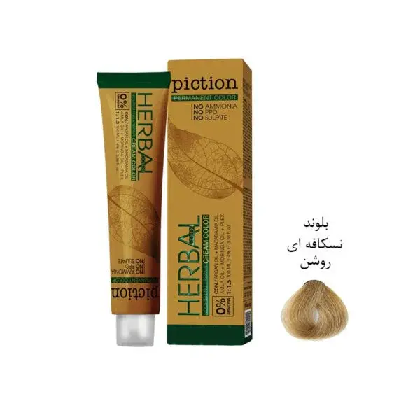رنگ مو بدون آمونیاک پیکشن شماره 8.77 بلوند نسکافه ای روشن رنگ مو بدون آمونیاک پیکشن شماره 8.77 بلوند نسکافه ای روشن