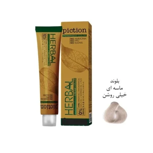 رنگ مو بدون آمونیاک پیکشن شماره P30 بلوند ماسه ای خیلی روشن