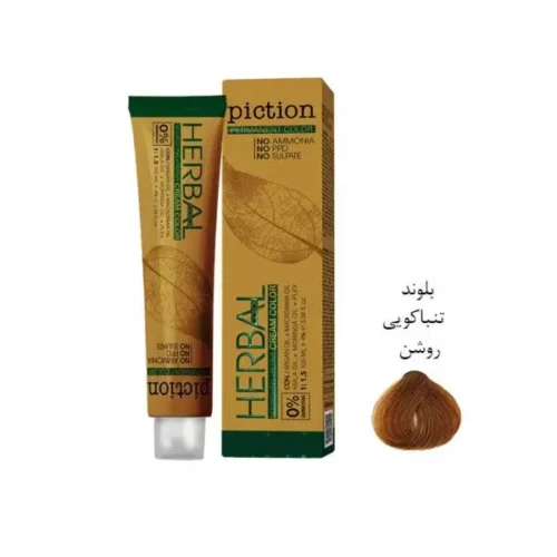 رنگ مو پیکشن بلوند تنباکویی روشن