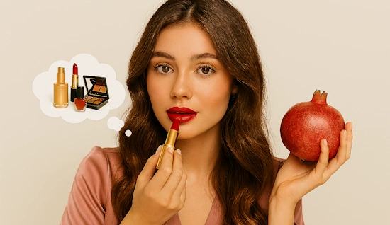 لوازم آرایشی برای شب یلدا