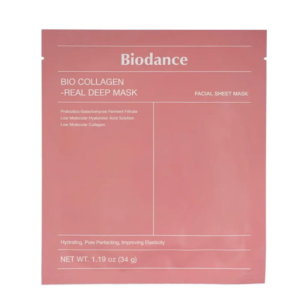 ماسک ورقه ای بایودنس مدل بیو کلاژن