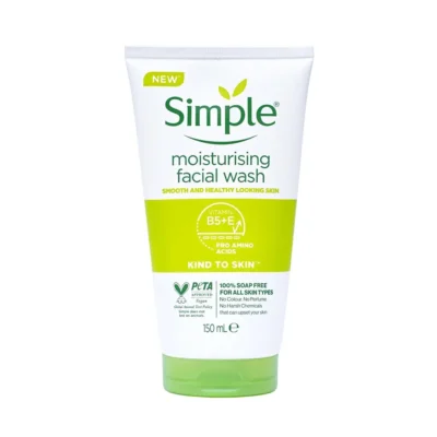 ژل شستشوی مرطوب کننده moisturising سیمپل
