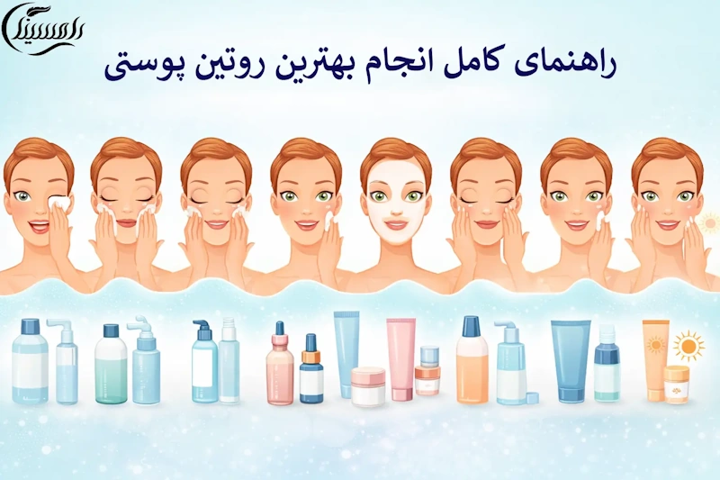 راهنمای کامل انجام بهترین روتین پوستی