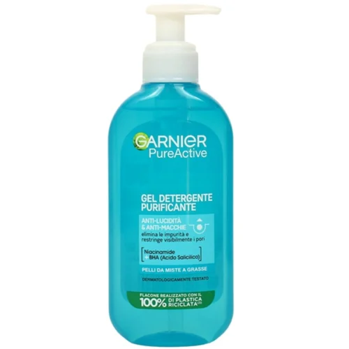 ژل پاک کننده پیور اکتیو گارنیه 200ml