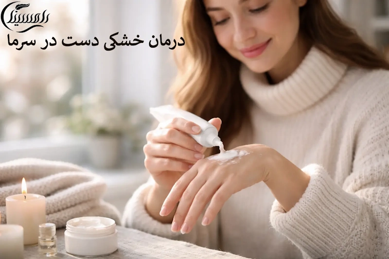 روش های درمان خشکی دست در سرما