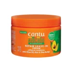 کرم آووکادو آبرسان و ترمیم‌کننده خارج از حمام مخصوص موهای فر و مجعد کنِتو – Cantu Avocado Hydrating Repair Leave‑In Cream