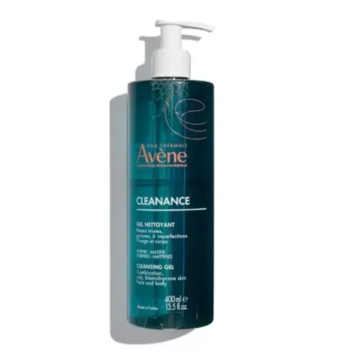 ژل شست‌وشوی کلینانس اون مخصوص پوست چرب و جوش‌دار 400 میل – Avene Cleanance Cleansing Gel