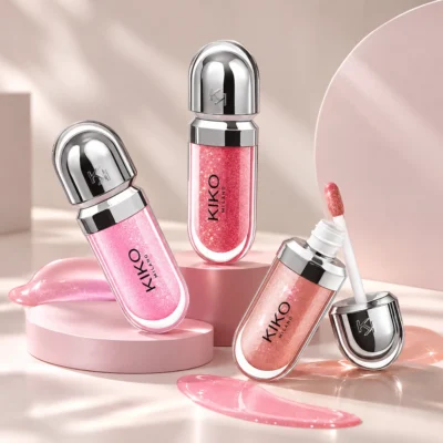 لیپ گلاس کیکو مدل 3D Hydra Lipgloss در رنگ‌های متنوع